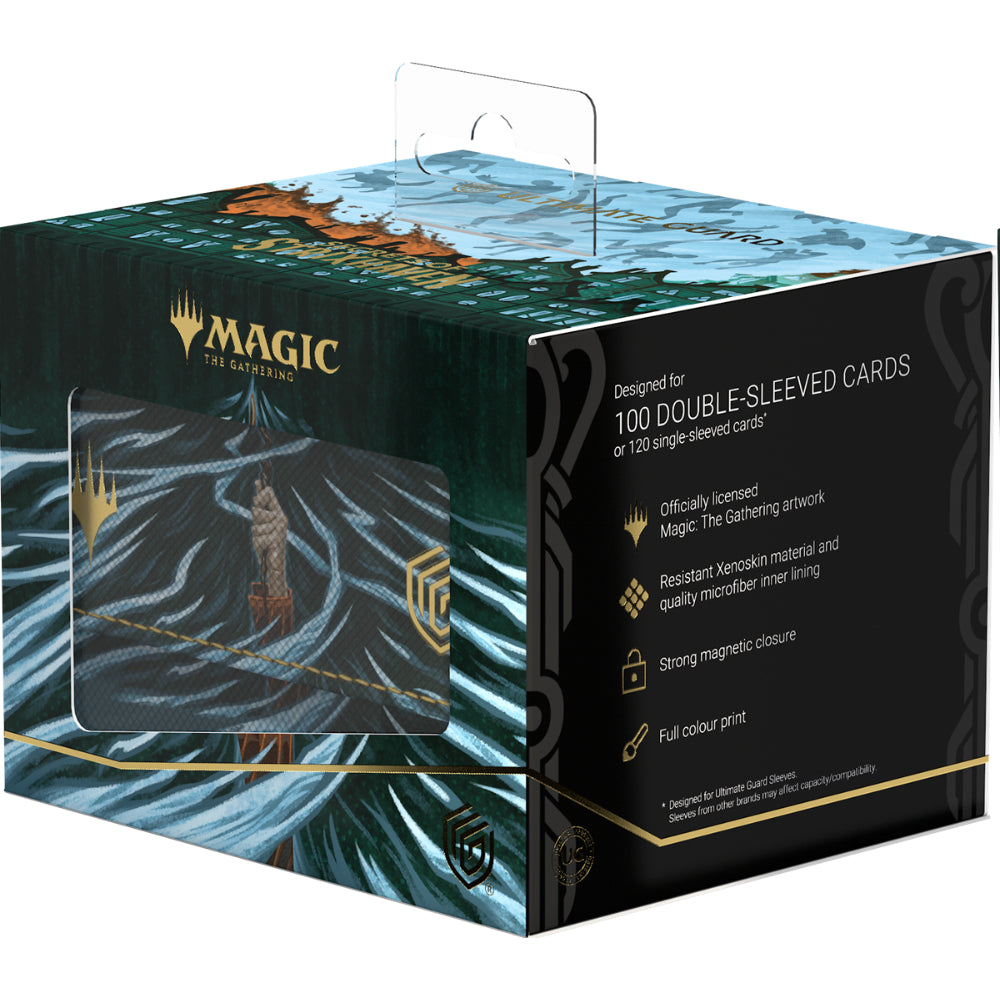 MTG Deck Box: Secret of Strixhaven - Cyclonic Rift Sidewinder (Holds 100+)