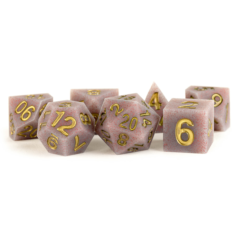 Silicone RPG Dice: Volcanic Soot (FanRoll)