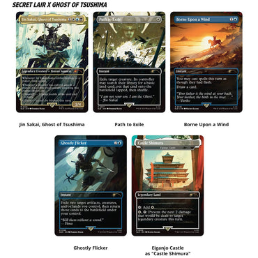 MTG: Secret Lair x Ghost of Tsushima