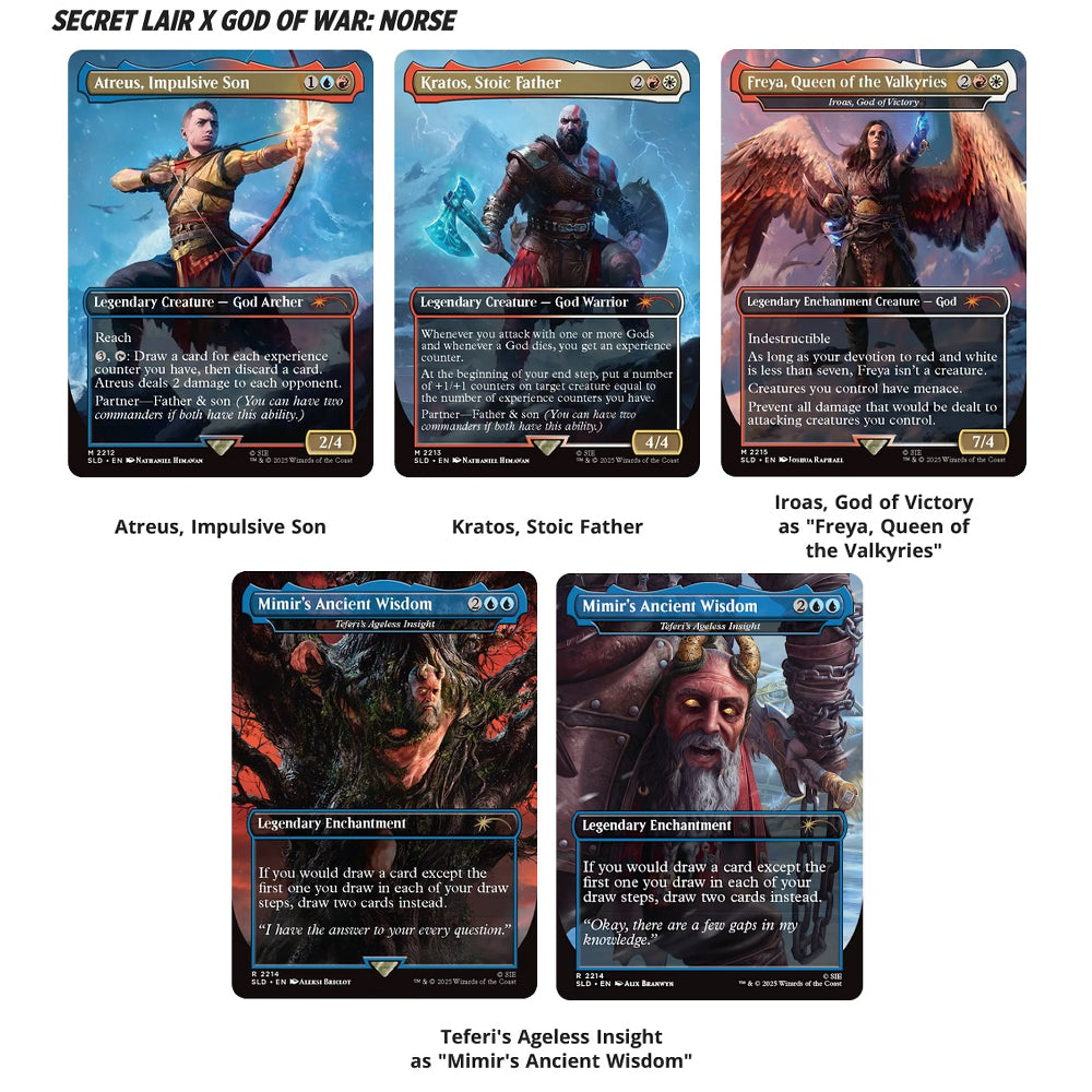 MTG: Secret Lair x God of War - Norse