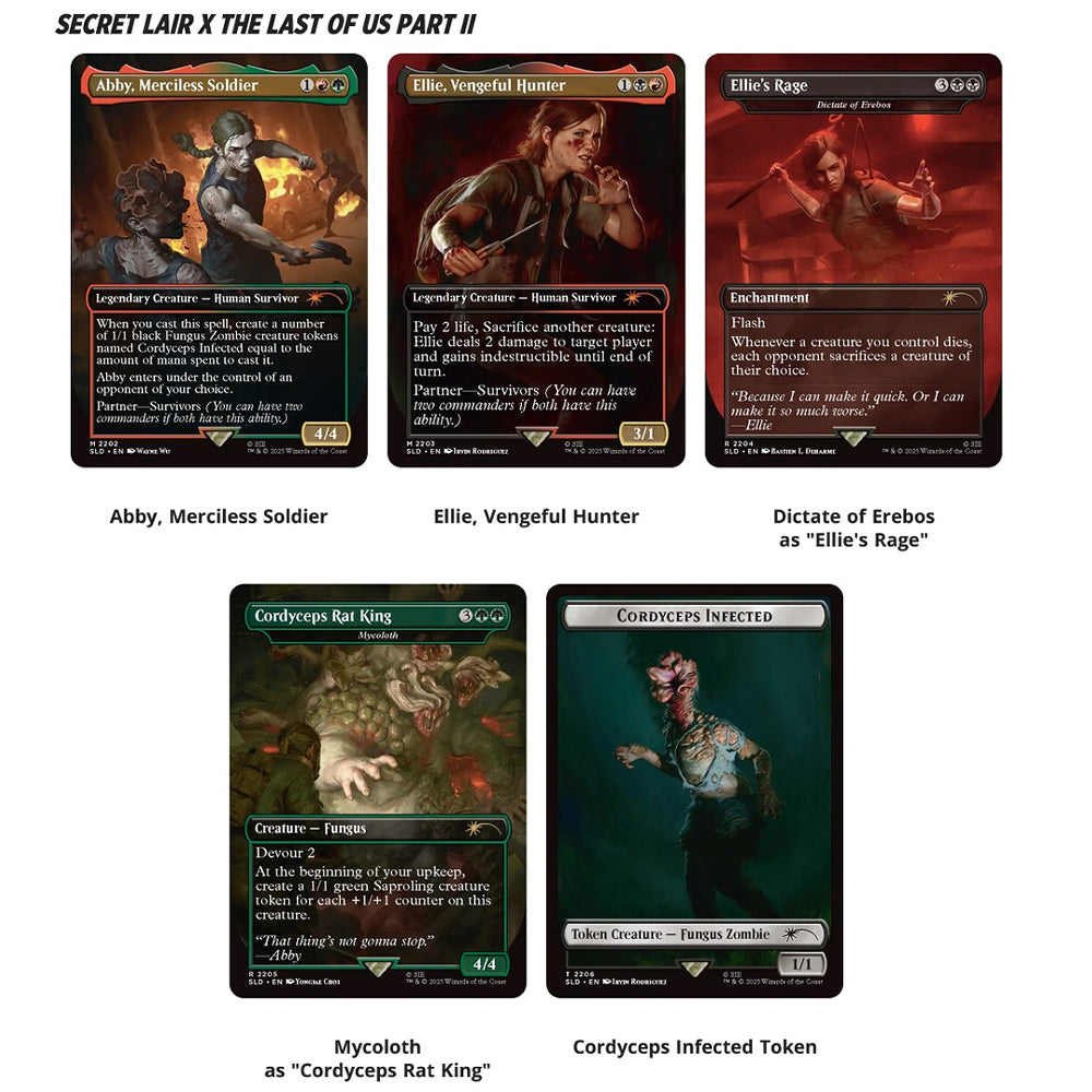 MTG: Secret Lair x The Last of Us - Part II