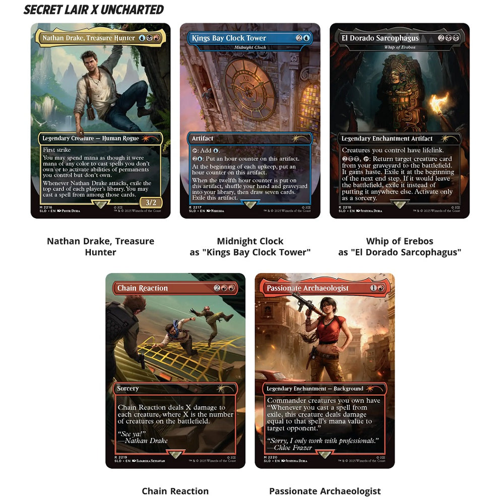 MTG: Secret Lair x Uncharted