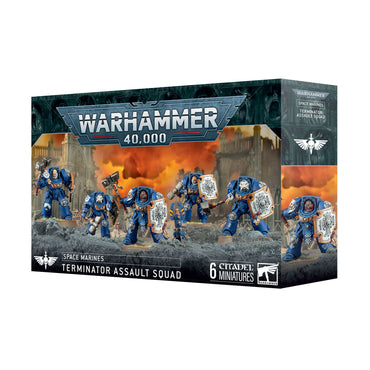 (PREORDER) Space Marines: Terminator Assault Squad