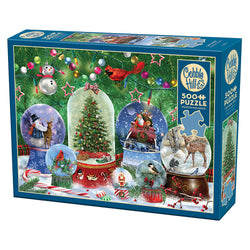Cobble Hill Puzzles (500 Pieces): Snow Globes