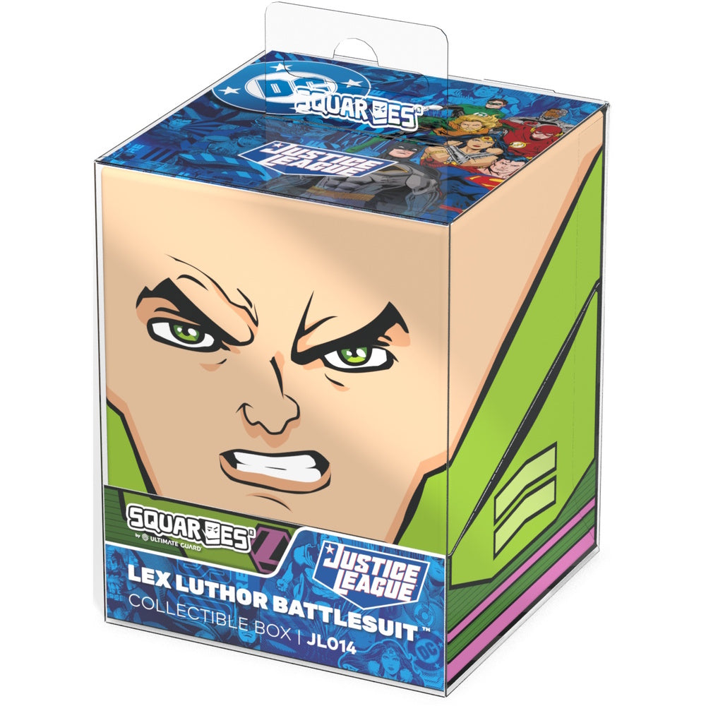 Squaroes Deck Box: Justice League - Lex Luthor Battlesuit (Holds 100)