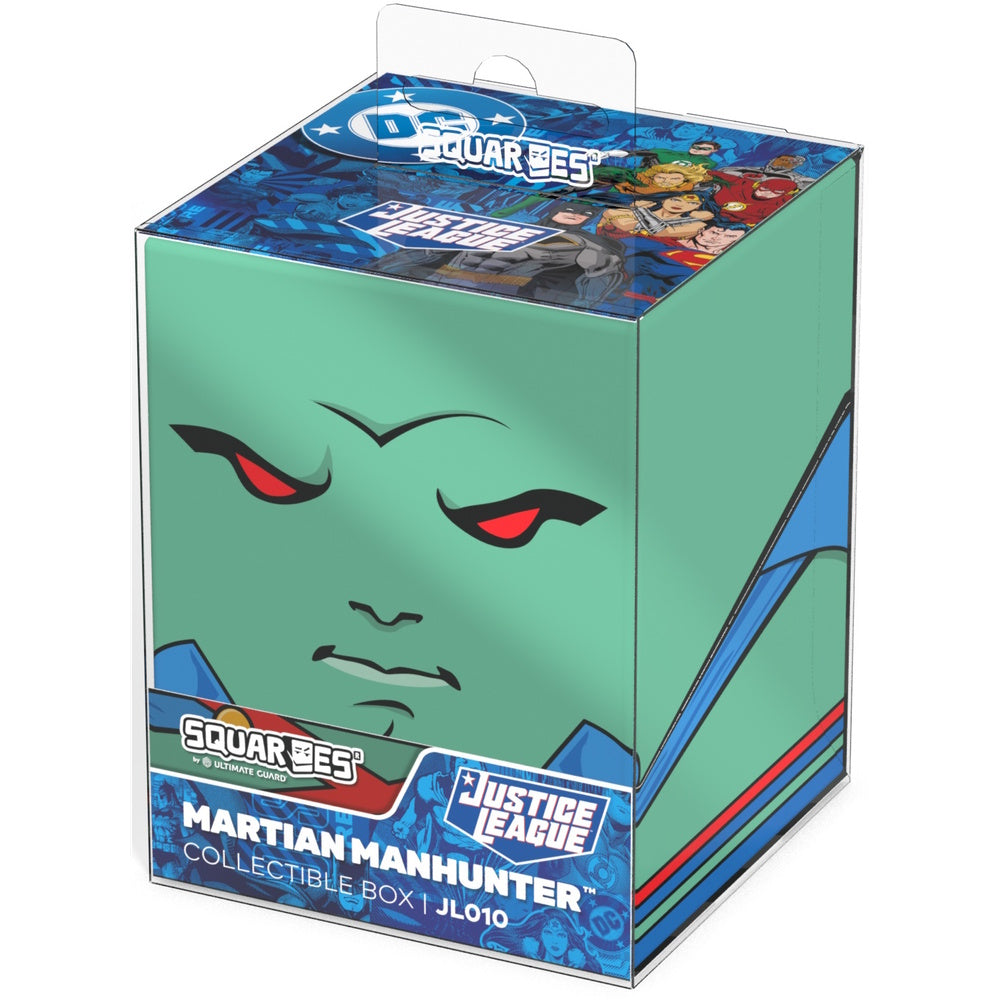 Squaroes Deck Box: Justice League - Martian Manhunter (Holds 100)