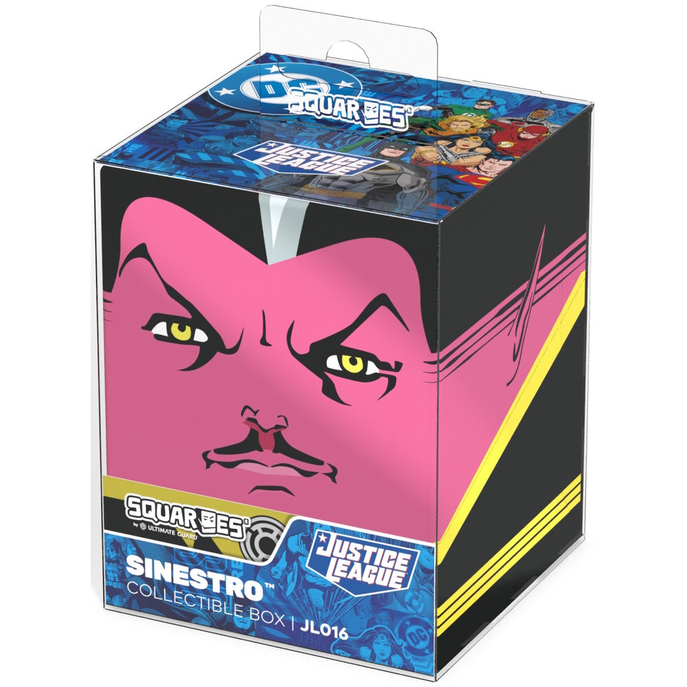 Squaroes Deck Box: Justice League - Sinestro (Holds 100)