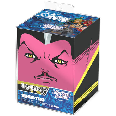 Squaroes Deck Box: Justice League - Sinestro (Holds 100)