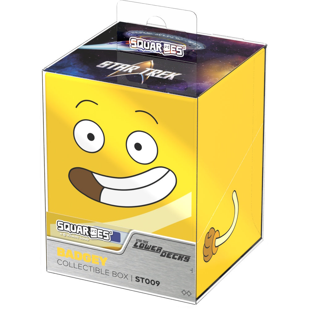 Squaroes Deck Box: Star Trek Lower Decks - Badgey (Holds 100)
