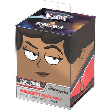 Squaroes Deck Box: Star Trek Lower Decks - Beckett Mariner (Holds 100)