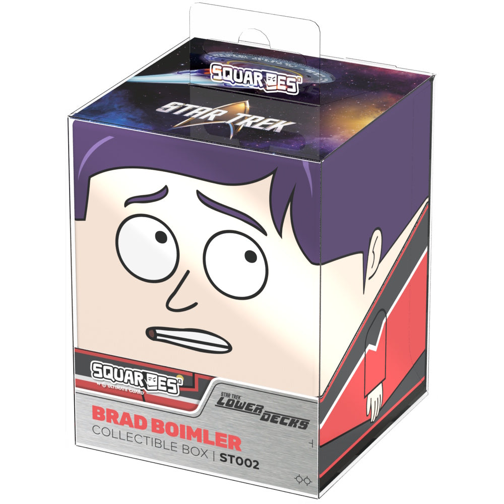 Squaroes Deck Box: Star Trek Lower Decks - Brad Boimler (Holds 100)