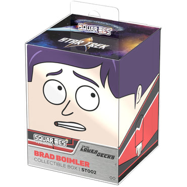 Squaroes Deck Box: Star Trek Lower Decks - Brad Boimler (Holds 100)