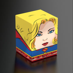 Squaroes Deck Box: Justice League - Supergirl (Holds 100)