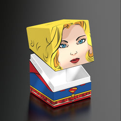 Squaroes Deck Box: Justice League - Supergirl (Holds 100)