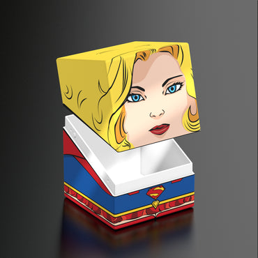 Squaroes Deck Box: Justice League - Supergirl (Holds 100)