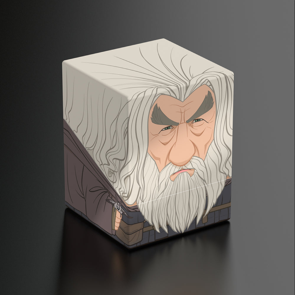 Squaroes Deck Box: Lord of the Rings - Gandalf the Grey (Holds 100)