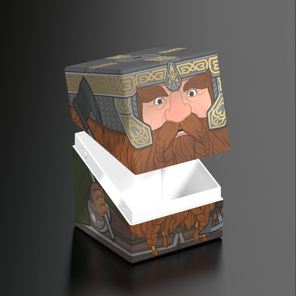 Squaroes Deck Box: Lord of the Rings - Gimli (Holds 100)