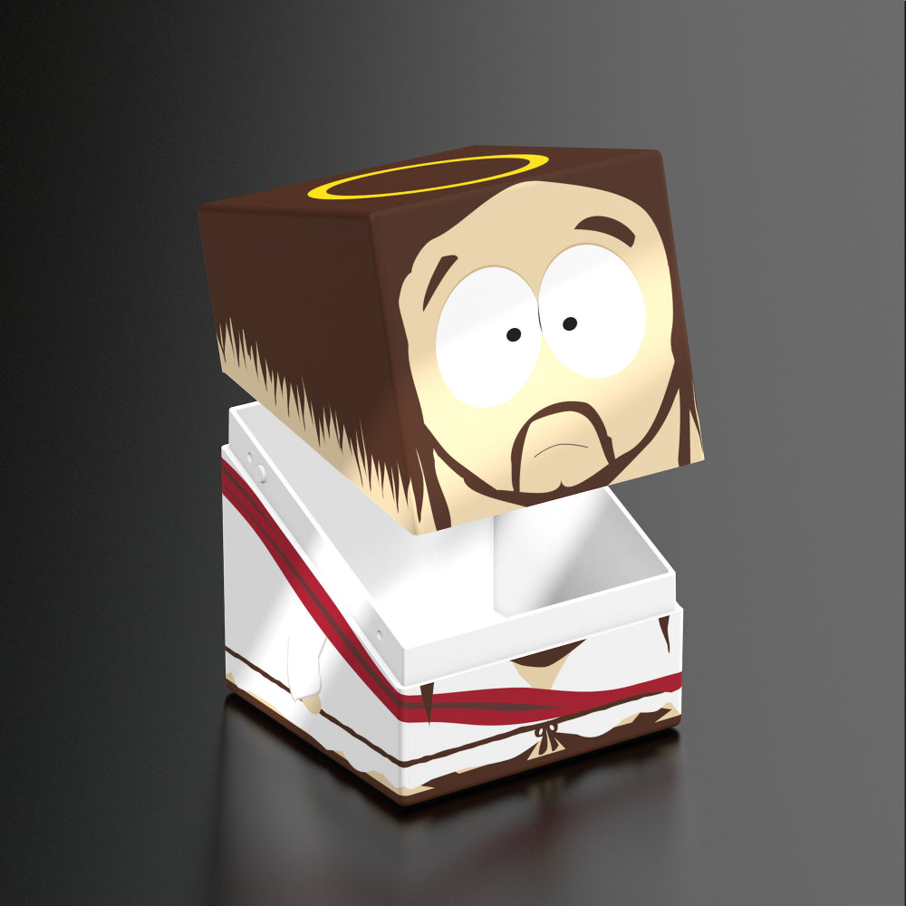 Squaroes Deck Box: South Park - Jesus (Holds 100)