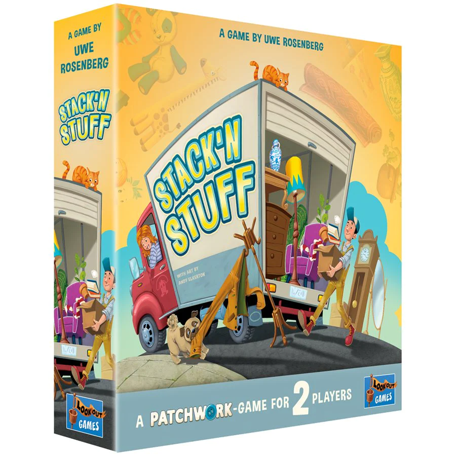 Stack'N Stuff: A Patchwork Game for 2 Players