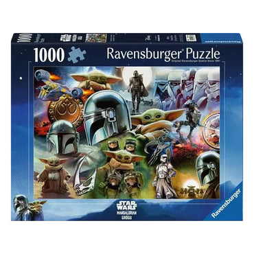 Ravensburger Puzzles (1000 Pieces): Star Wars - The Mandalorian and Grogu