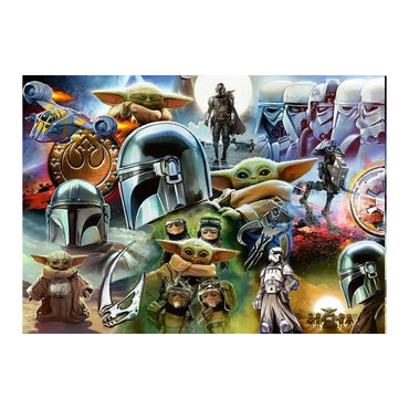 Ravensburger Puzzles (1000 Pieces): Star Wars - The Mandalorian and Grogu