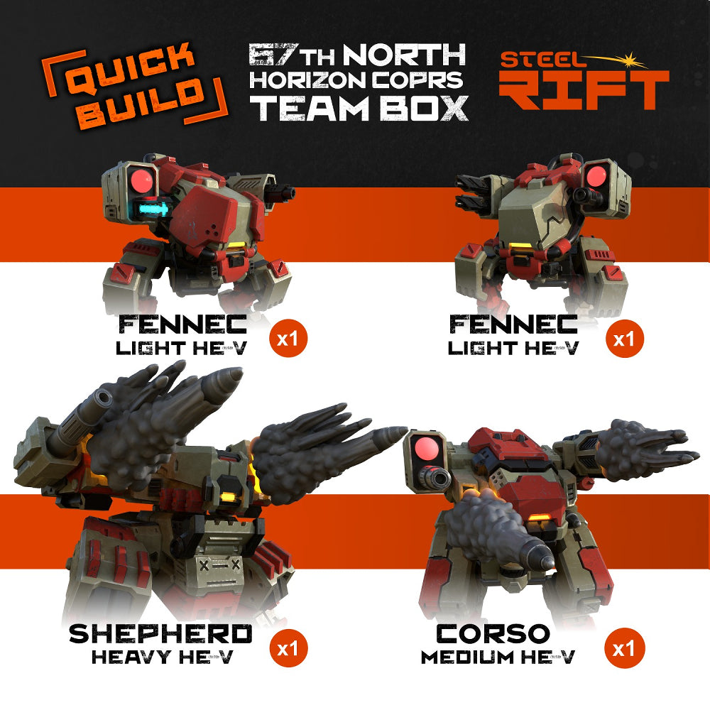 Steel Rift Quick Build: 67th North Horizon Corps - Authority Fire Support Team
