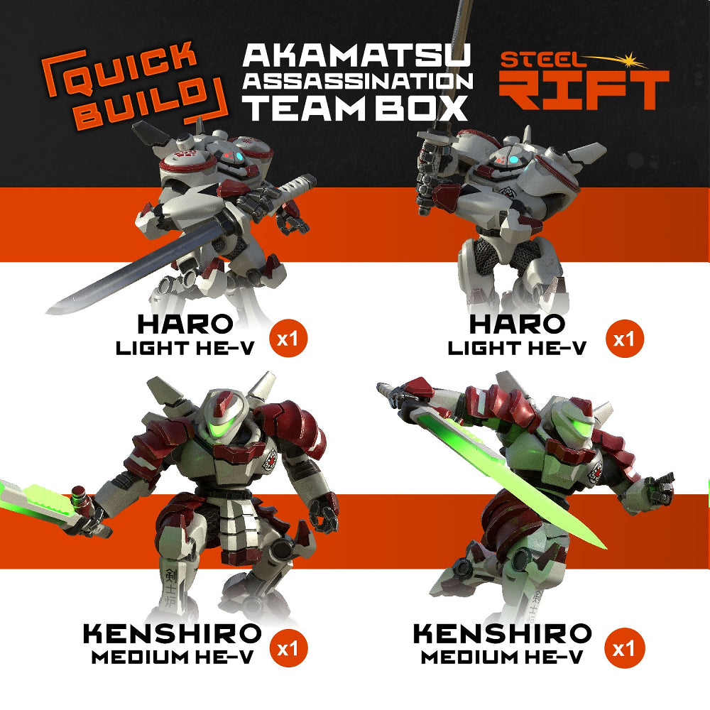 Steel Rift Quick Build: Akamatsu - Corporate Assassination Team