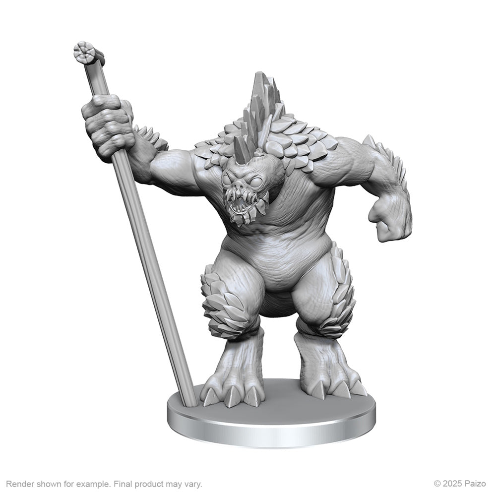 Pathfinder Minis: Xulgath Skirmisher & Stoneliege (Unpainted) (WV26)