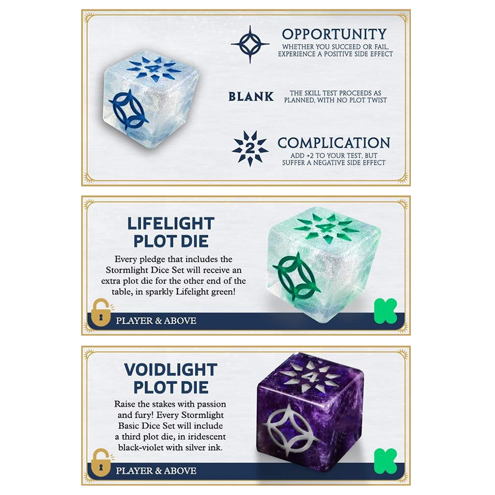 Cosmere RPG: Stormlight Basic Dice Set