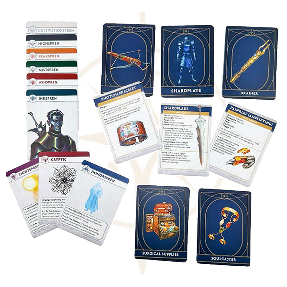 Cosmere RPG: Item Cards