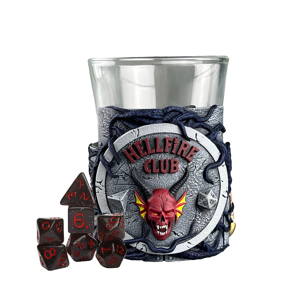 D&D Mini Dice Cups: Stranger Things (+ Mini Dice Set)