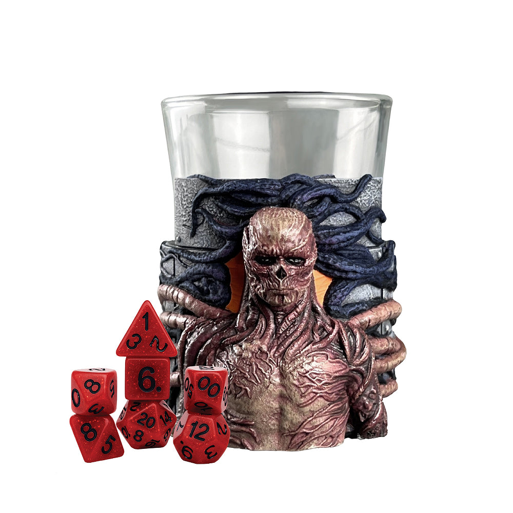 D&D Mini Dice Cups: Stranger Things (+ Mini Dice Set)