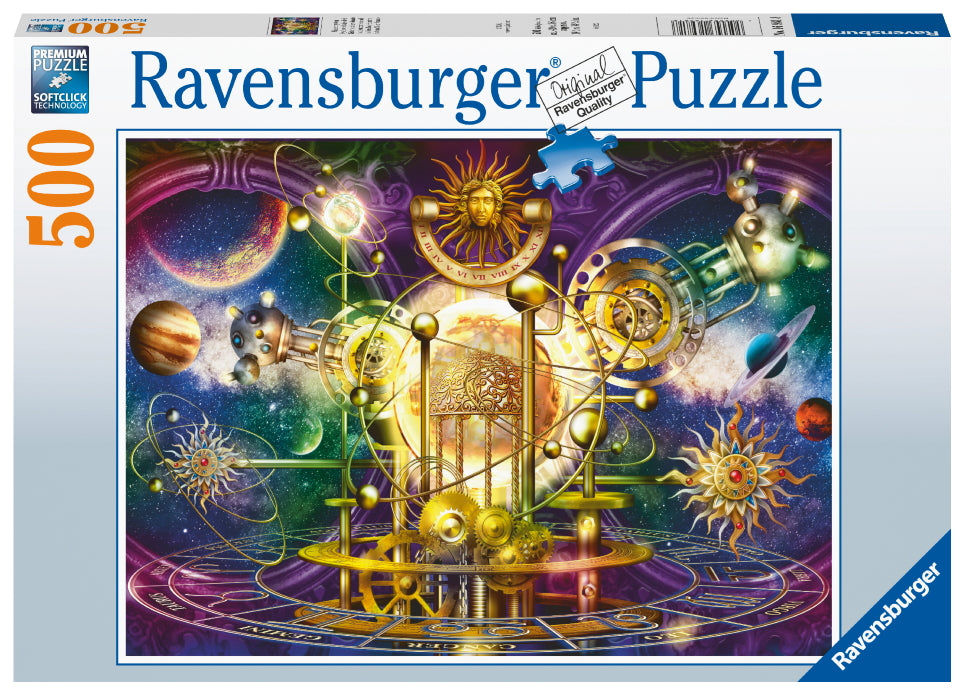 Puzzle: Ravensburger - Golden Solar System (500 pcs)