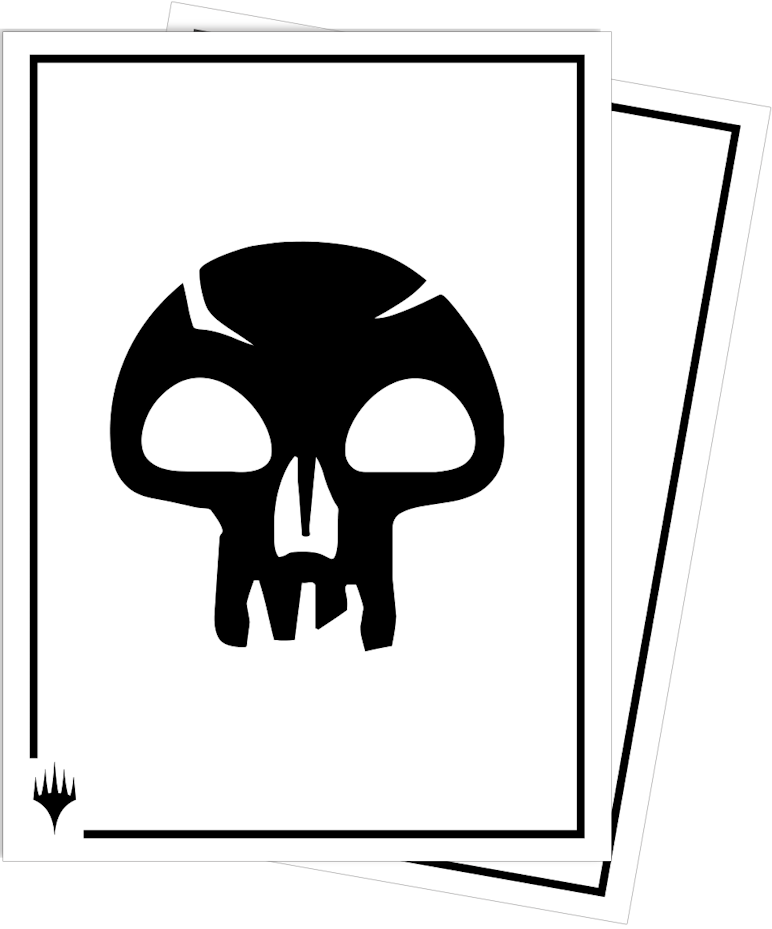 MTG APEX Sleeves: Mana 8 - Swamp (105 Count / Ultra PRO)