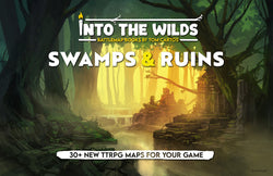 Into The Wilds Battlemaps: Swamps and Ruins