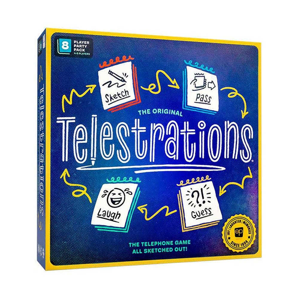 Telestrations: 8 Player Party Pack (2025 Refresh)