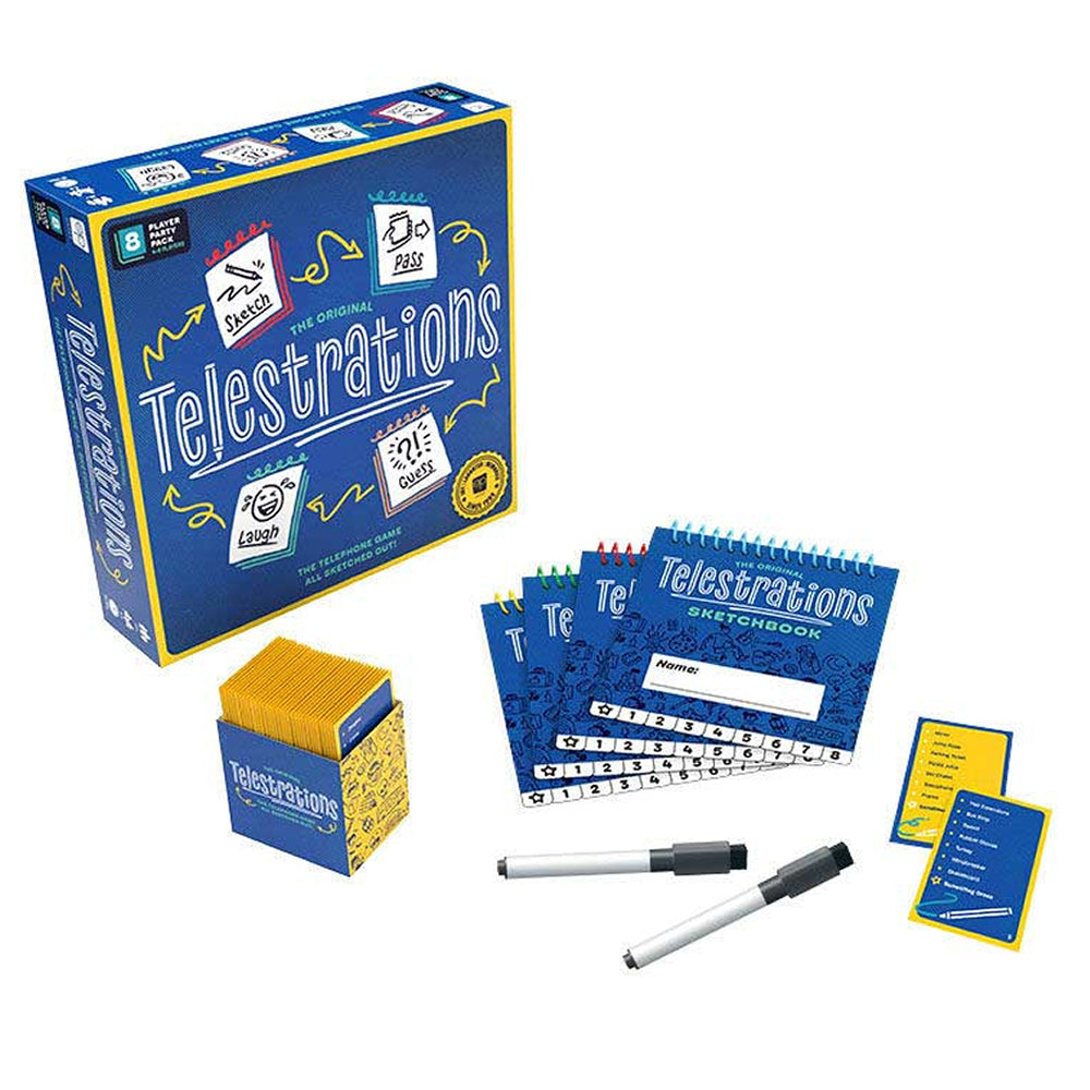 Telestrations: 8 Player Party Pack (2025 Refresh)