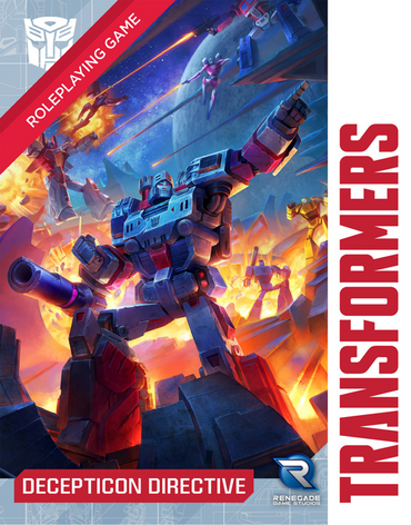 Transformers Decepticon Directive RPG Book