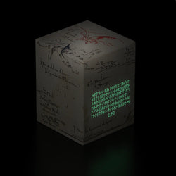 MTG Deck Box: The Hobbit Boulder Deck Case - Thror's Map (Holds 100+ / Glow in the Dark / Ultimate Guard)