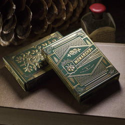 Theory 11 Playing Cards: Monarchs - Green