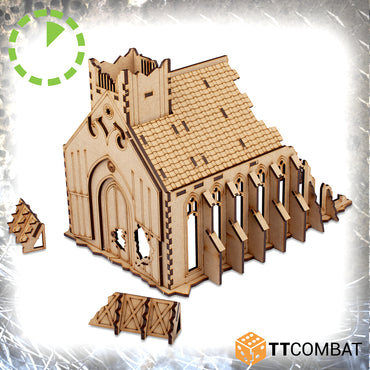 TTCombat: Sci-Fi Gothic - Damaged Gothic Chapel