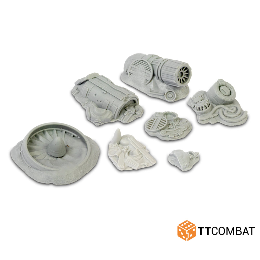 TTCombat: Sci-Fi Utopia - Scrap Yard Accessories