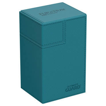 Ultimate Guard Deck Box: Flip’n’Tray - Petrol (Holds 80+)