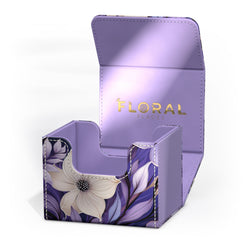 Ultimate Guard Deck Box: Floral Places Sidewinder - Moonlit Glen (Holds 100+)