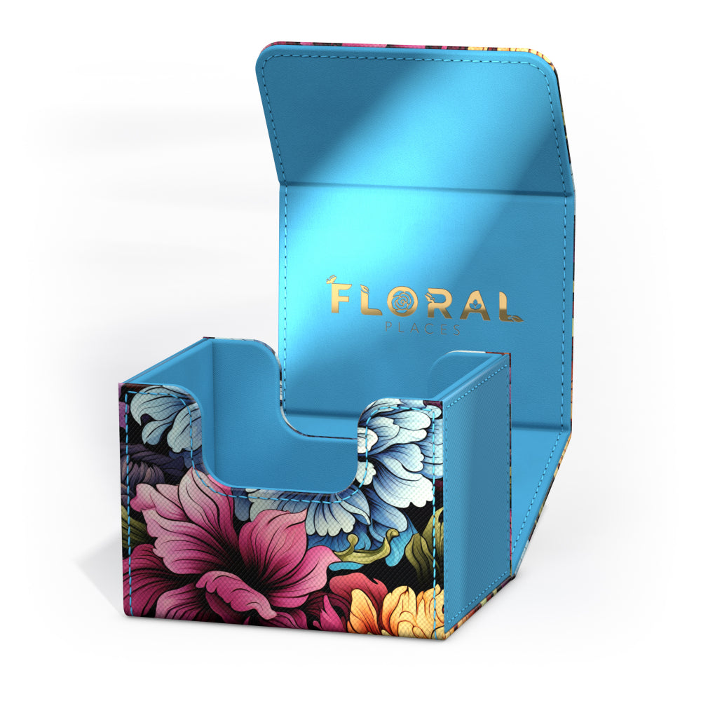 Ultimate Guard Deck Box: Floral Places Sidewinder - Springbloom Meadow (Holds 100+)