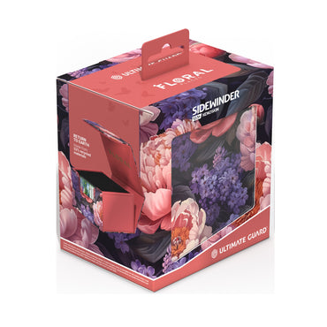 Ultimate Guard Deck Box: Floral Places Sidewinder - Vivid Field (Holds 133+)
