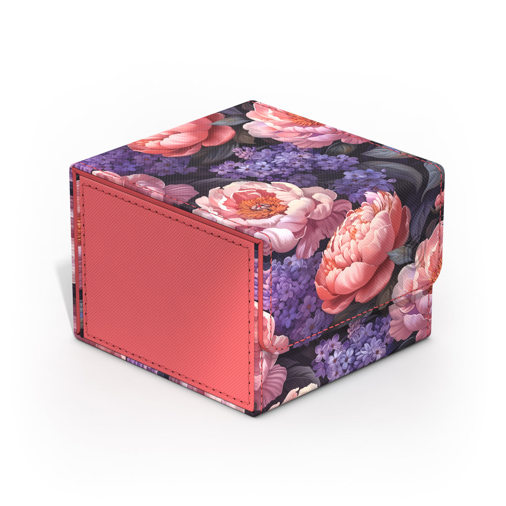 Ultimate Guard Deck Box: Floral Places Sidewinder - Vivid Field (Holds 133+)