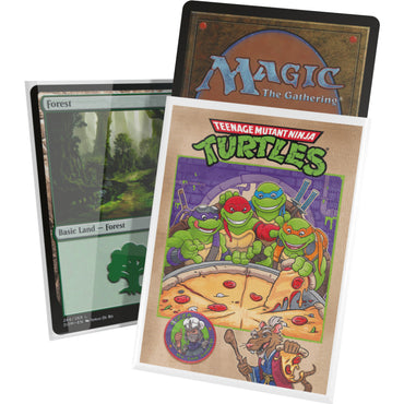 MTG Deck Protector Sleeves: TMNT - Pizza Box (100 Count)