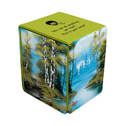 Ultra PRO Deck Box: Alcove Flip Bob Ross - Lakeside Path (Holds 100+)