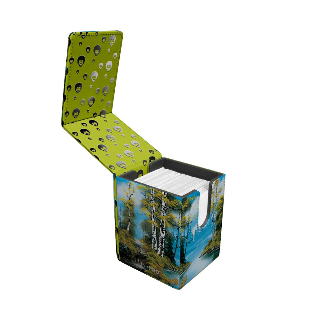 Ultra PRO Deck Box: Alcove Flip Bob Ross - Lakeside Path (Holds 100+)